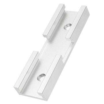 Machifit 2pcs 80mm T-track Connector T-slot Miter Track Jig Fixture Slot Connector For Router Table