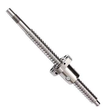 SFU1605 Ball Screw Length 250mm with 1 Set BK/BF12 Supports and 6.35mm x 10mm Coupler for CNC