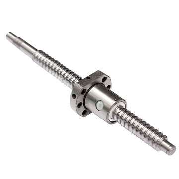 SFU1605 Ball Screw Length 250mm with 1 Set BK/BF12 Supports and 6.35mm x 10mm Coupler for CNC