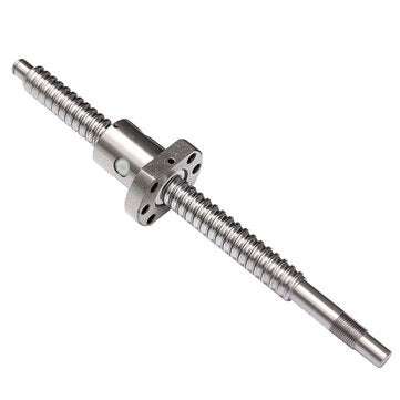 SFU1605 Ball Screw Length 250mm with 1 Set BK/BF12 Supports and 6.35mm x 10mm Coupler for CNC