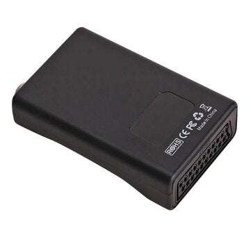 SCART to RF Coax Video Converter Adapter SCART Digital Signal to RF Analog Signal For DVD/Blu-ray Pl