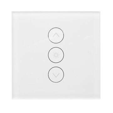 Smart Switch Dimmer Wi-Fi Light Switch Touch Wall Socket Switch Panel Work with Amazon Echo and Goog