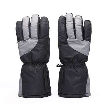 Rechargeable Women Men Electric Heated Gloves Motorcycle Warm Winter Motorbike