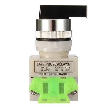 Rotary Three Position Selector Switch Push Button Switch