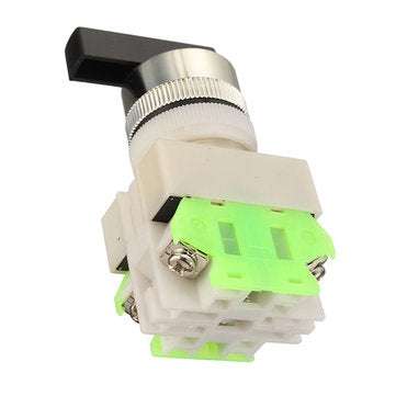 Rotary Three Position Selector Switch Push Button Switch
