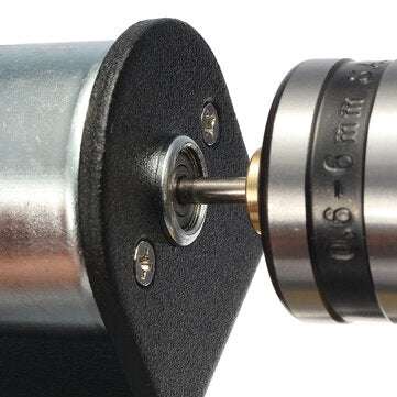 Machifit DC 12-36V Lathe Press 555 Motor With Miniature Hand Drill Chuck and Mounting Bracket