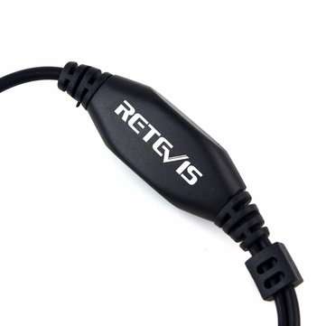 Retevis Throat Mic PTT Earpiece for Kenwood BAOFENG UV-5R Baofeng BF-888S Retevis H777 Retevis RT3 R