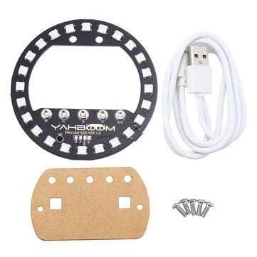 Microbit Light Ring Expansion Board Micro:bit Full Color LED Module RGB Driver P... (TYPE: USBPOWER)