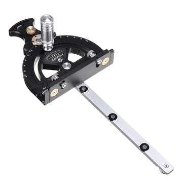 HONGDUI HD-TB01 Precision Miter Gauge 0-70 Degree Woodworking Table Saw Push Handle 70 Angles Assemb