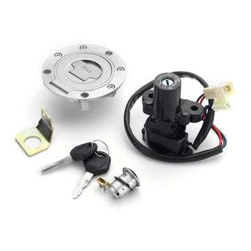 Ignition Switch Lock & Fuel Gas Cap Key Set For Yamaha MT03 06-12 YZF R6 R1 98-05