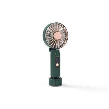 IPRee MINI Handheld Fan With Bluetooth Music Cell Phone Holder Multi-Function US... (COLOR: GREEN)