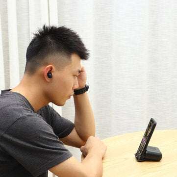 F9 TWS bluetooth 5.0 Earphone Heavy Bass Stereo Binaural Separation Headphone Portable Mini Speaker