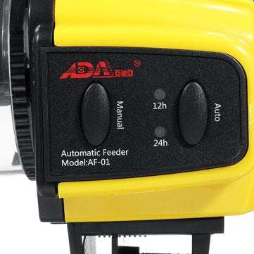 Intelligent Timing Fish Feeder Adjustable Automatic Aquarium Timer Setting 12h/24h Auto Fish Tank Po