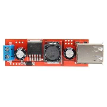 Dual USB 9V/12V/24V/36V to 5V Converter DC-DC 3A Step Down Power Module