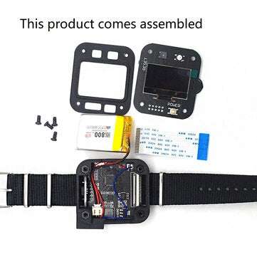 DSTIKE BAD Watch Programmable Watch Atmega32u4 USB Laser VL53L0 Distance Sensor Temperture RTC with