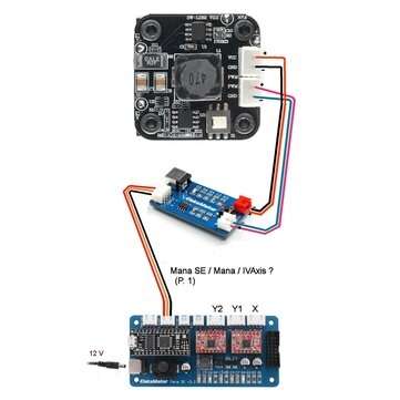 EleksMaker PWM To TTL Transition Module for Laser Engraving Machine Controller Board Mana SE IVAxi