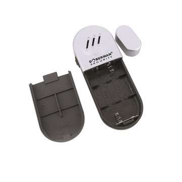 DOBERMAN SECURITY SE-0109 Loud 100dB Wireless Magnet Dual Triggered Sensor Door Window Alarm
