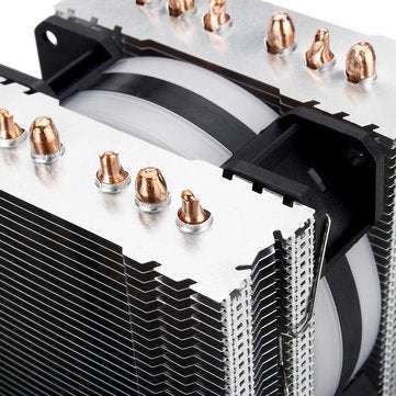 DIY Removable CPU Cooler RGB Cooling Fan For Intel 775 1150 1151 1155 1156 1366 AMD AM4