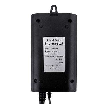 Digital Heat Mat Thermostat Controller for Seed Germination Reptiles and Brewing Breeding Incubation
