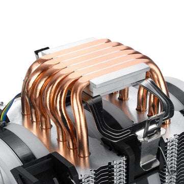CPU Cooler 6 Heatpipe 4 Pin RGB Cooling Fan For Intel 775/1150/1151/1155/1156/1366 AMD