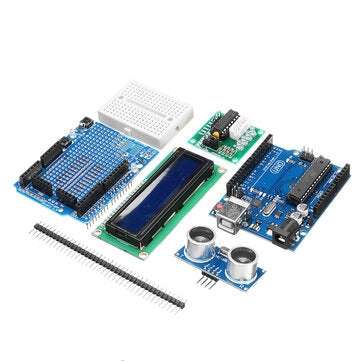 Basic Experimental Starter Kits With UNO R3 DC Motor LCD1602 Display With Plastic Box Package