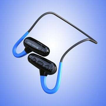 Cyboris SM-508 Wireless bluetooth Earphones 16GB HIFI Bass Headset HD Calling Long ... (COLOR: BLUE)