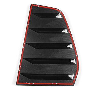 Carbon Look Window Louver Rear Side Vent Cover For VW GOLF 6 MK6 GTI R 2010-2014