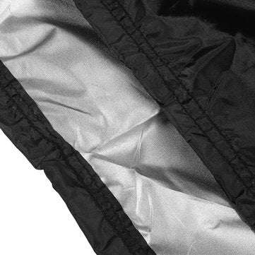 BLACK PVC Pool Snooker Billiard Table Waterproof Dust Cover for 8` ft pool table