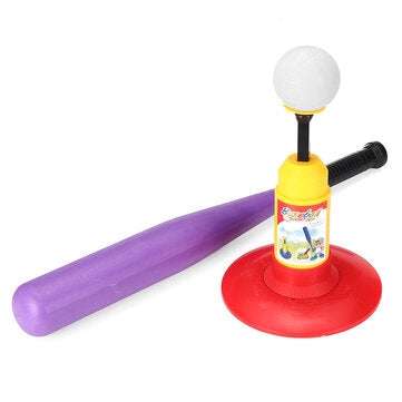 Beginners T-Ball Set Kid`s Child`s Baseball Sports Games Educational Toys Gift