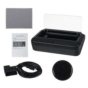 Car Display General OBD HD Speedometer Projector HUD Head Up Warning Dashboard
