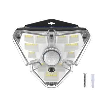 Baseus 38 LED PIR Sensor Solar Wall Path LED Lamp Light Outdoor Garden IPX5 Waterproof Light from