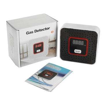 90V-240V Intelligent Microprocessor Control Gas Detector 5 PPM Alarm Detect Sensor