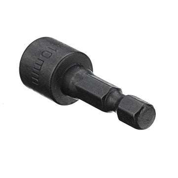 BROPPE 10Pcs 1/4 Inch Hex Shank Power Nut Driver Drill Bit Set Metric Socket Wrench Screw Screwdrive
