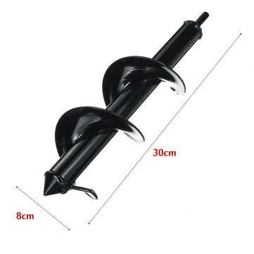 9 to 18 Inch Earth Planter Spiral Auger Drill Bit Post Hole Digger Power Garden Auger Kit (SIZE: 7#)