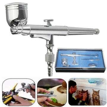0.3mm 7cc T132 Air Brush Spray Dual Action Gravity Airbrush Spray Gun Paint Tattoo Kit