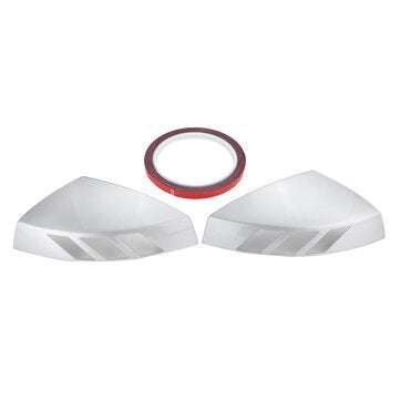 1 Pair Chrome Silver Rear View Mirror Cap Cover Add on Side Mirror Car Modification For AUDI A3 8V S