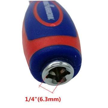 1/4inch Socket Wrench Driver Standard With Internal 1/4" Female End Attachment Extension 150mm CR-V