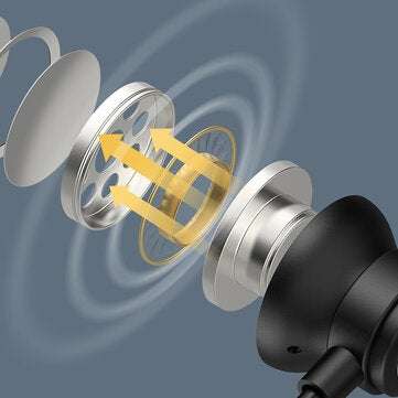 [bluetooth 5.0] F1 Sport Magnetic Hifi Stereo Sound Wireless Hanging Ear Neckband Earphone With EMS