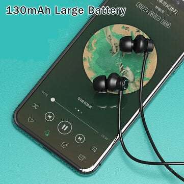 [bluetooth 5.0] F1 Sport Magnetic Hifi Stereo Sound Wireless Hanging Ear Neckband Earphone With EMS