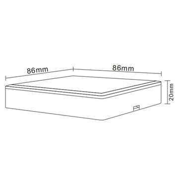 Battery Powered DC3V ZJ-TRBM-CCT-D bluetooth Mesh RGBCW Smart Touch Remote Panel Dimmer Controller