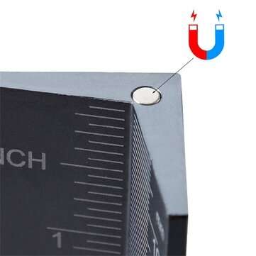 Aluminum Alloy Drill Bit Limit Ring Locator Metric And Inch Double Scale Saw Blade Height Measuring