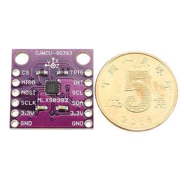 CJMCU-90393 MLX90393 Digital 3D Hall Sensor Displacement Angle Rotate 3D Position