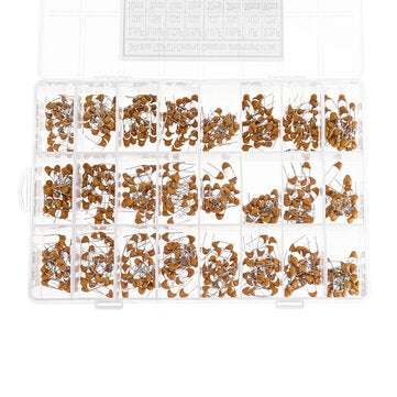 720PCS Ceramic Capacitor Assorted Kit 0.1UF-100NF 24 Value Electronic Components Package
