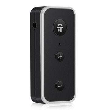 Bakeey BT510 bluetooth 5.0 Audio Receiver 3.5mm AUX Car Speaker Headphone Adapter... (COLOR1: BLACK)
