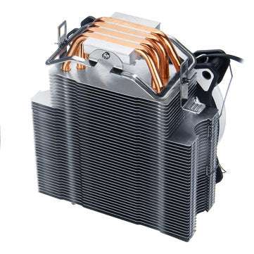 CPU Cooler 4 Heatpipes 5 Colors 120mm LED RGB Cooling Fan for LGA 775/115X//1366 AMD