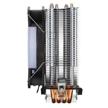 CPU Cooler 4 Heatpipes 5 Colors 120mm LED RGB Cooling Fan for LGA 775/115X//1366 AMD