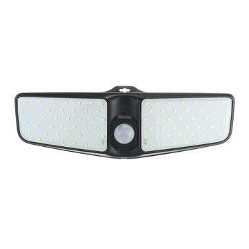 80 LED Solar Wall Lights Outdoor Security Lighting Nightlight Motion Sensor Lamp Waterproof IP65 Gar