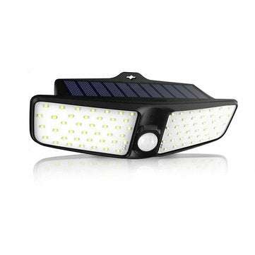 80 LED Solar Wall Lights Outdoor Security Lighting Nightlight Motion Sensor Lamp Waterproof IP65 Gar