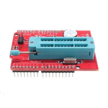 AVR ISP Bootloader Shield Burning Programmer for Atmega328P with Buzzer and Indicator for UNO R3
