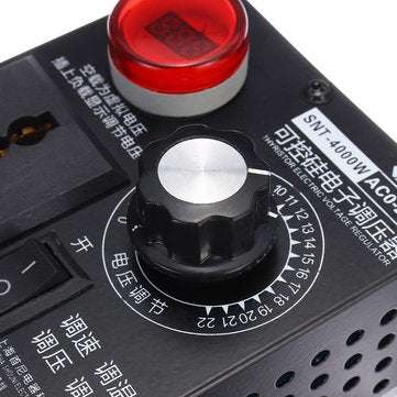 AC 220V 4000W Electronic Variable Voltage Regulator Speed Motor Fan Control Controller